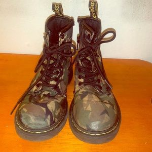 Camouflage Kids Doc Martens Size US 13